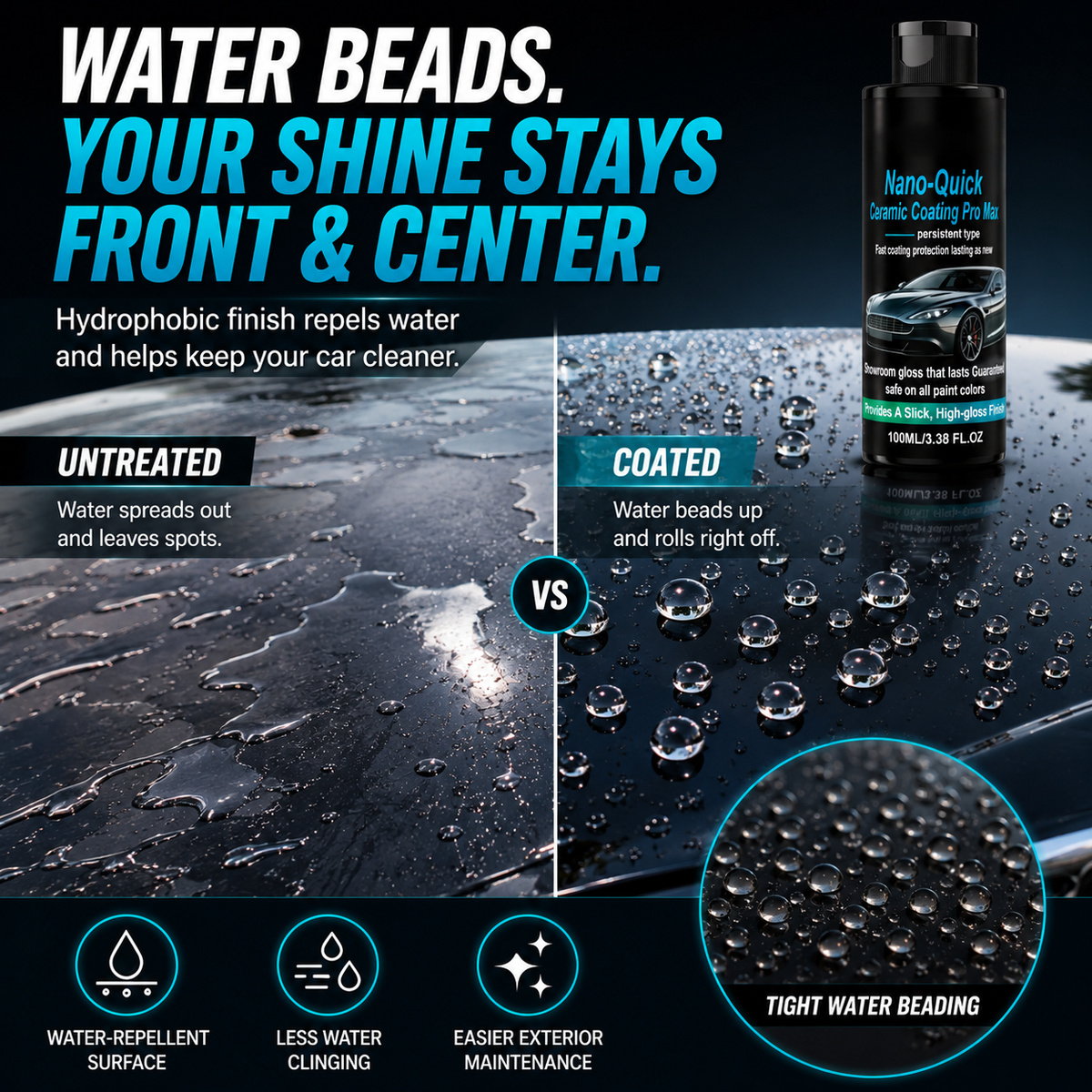 ⚡ LIMITED DEAL | Quick Nano Ceramic Car Coating – Easy Shine & Surface Protection for Daily Detailing