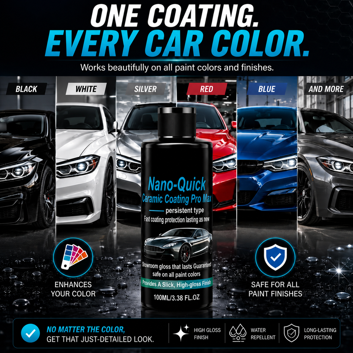 ⚡ LIMITED DEAL | Quick Nano Ceramic Car Coating – Easy Shine & Surface Protection for Daily Detailing