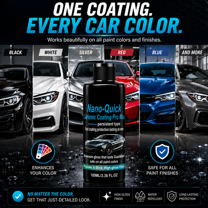 ⚡ LIMITED DEAL | Quick Nano Ceramic Car Coating – Easy Shine & Surface Protection for Daily Detailing