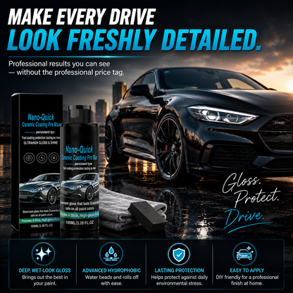 ⚡ LIMITED DEAL | Quick Nano Ceramic Car Coating – Easy Shine & Surface Protection for Daily Detailing