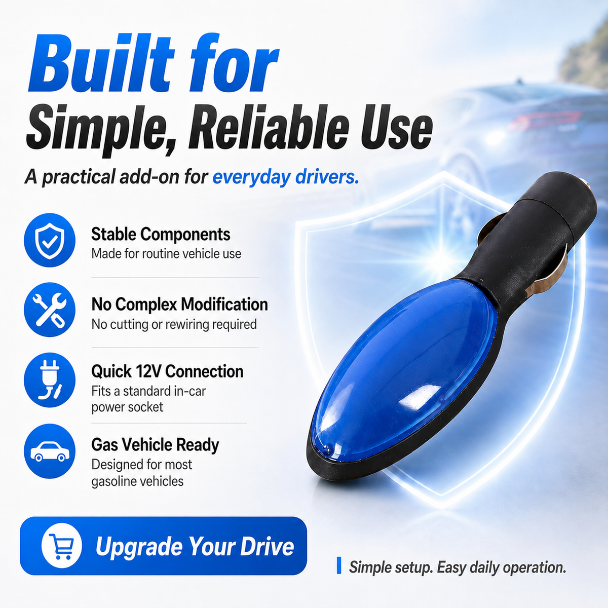 🚗 2026 New Upgrade Fuel Saver Device – Automotive Gas Saver for Cars & Trucks