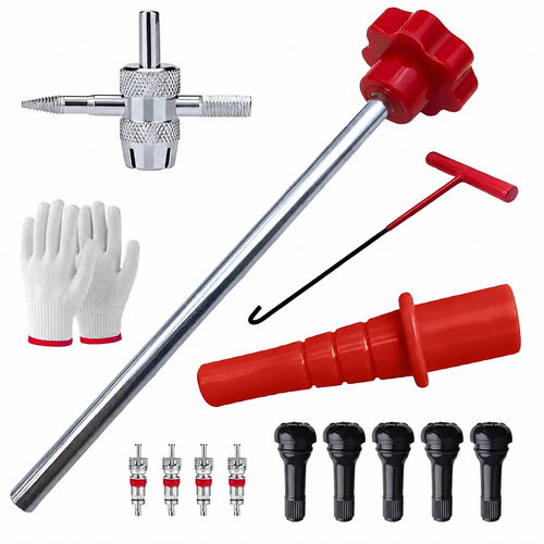 🚗 Quick Change Tire Valve Tool Kit