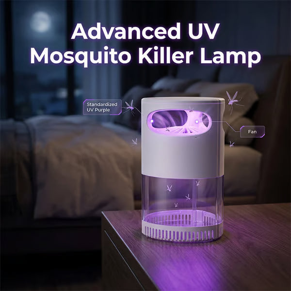 🦟 50% OFF! UV Mosquito Killer Lamp – quiet, USB, chemical-free.