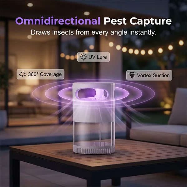 🦟 50% OFF! UV Mosquito Killer Lamp – quiet, USB, chemical-free.