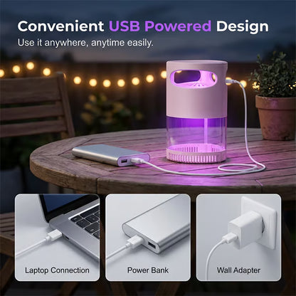🦟 50% OFF! UV Mosquito Killer Lamp – quiet, USB, chemical-free.