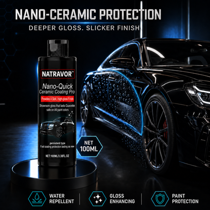 🚗 NATRAVOR™ Nano-Quick Ceramic Coating Pro