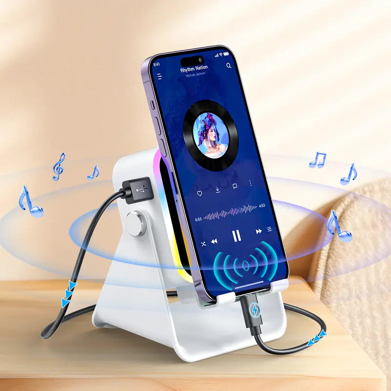 5-in-1 Wireless Speaker & Charging Stand