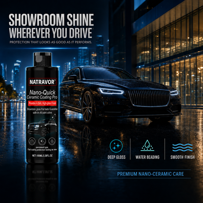 🚗 NATRAVOR™ Nano-Quick Ceramic Coating Pro