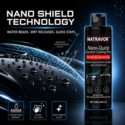 🚗 NATRAVOR™ Nano-Quick Ceramic Coating Pro