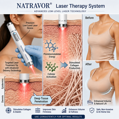 NATRAVOR® Breast Enhancement Laser Pen – Lift, Firm & Contour Support