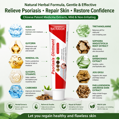 NATRAVOR® Botanical Skin Relief Ointment for Dry, Itchy & Flaky Skin