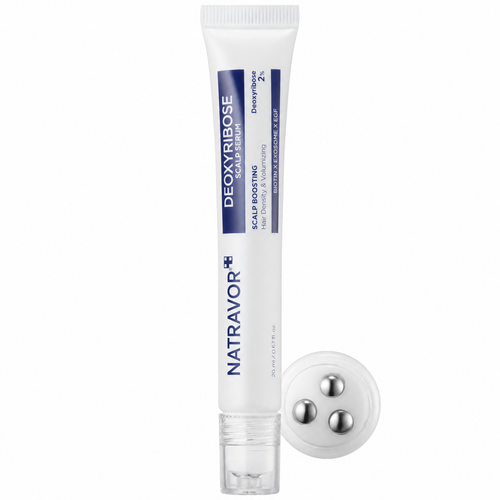 Natravor® Deoxyribose Scalp Serum | For Fuller-Looking Hair & Scalp Strengthening Roll-On Serum