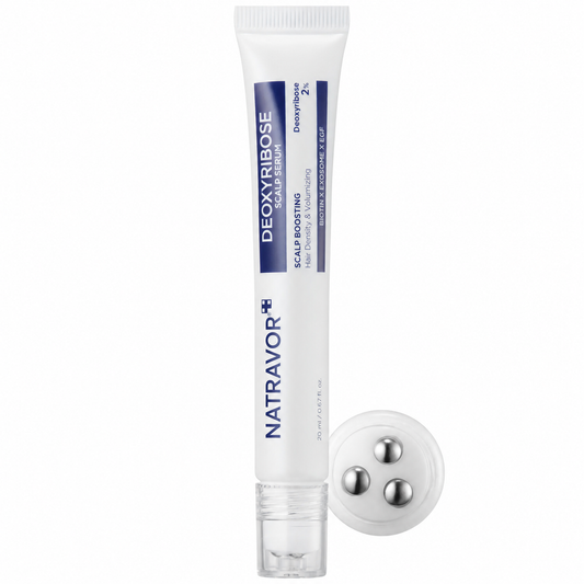 Natravor® Deoxyribose Scalp Serum | For Fuller-Looking Hair & Scalp Strengthening Roll-On Serum
