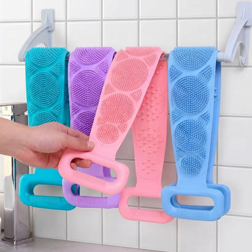 🔥Double-Sided Silicone Back Scrubber For Deep Cleaning & Soft Skin