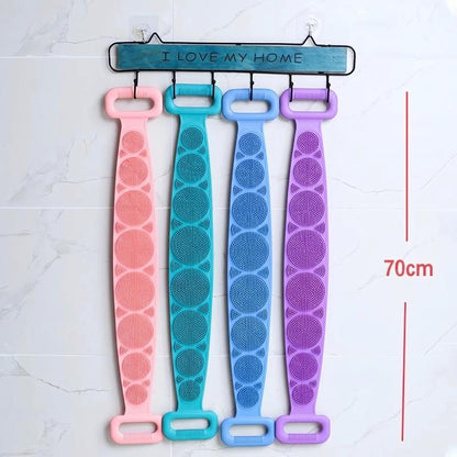 🔥Double-Sided Silicone Back Scrubber For Deep Cleaning & Soft Skin