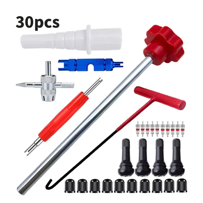 🚗 Quick Change Tire Valve Tool Kit