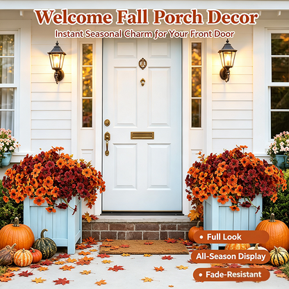 🍂Only $2.98 Last Day Promotion!🌺UV Resistant Fall Artificial Flower