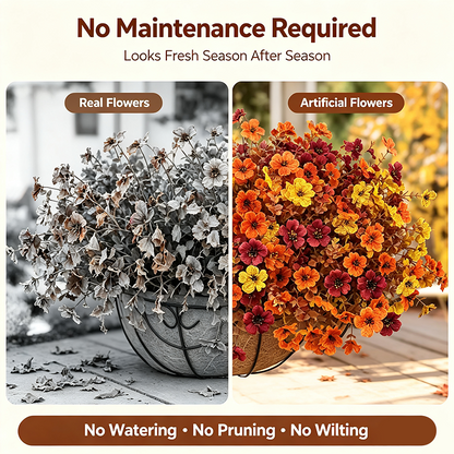 🍂Only $2.98 Last Day Promotion!🌺UV Resistant Fall Artificial Flower