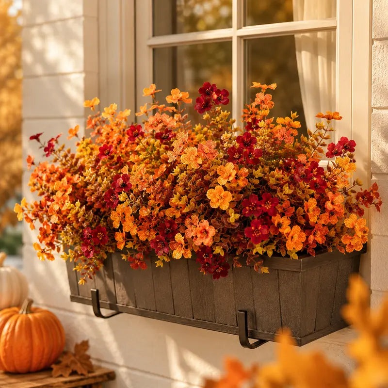 🍂Only $2.98 Last Day Promotion!🌺UV Resistant Fall Artificial Flower