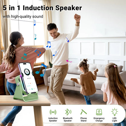 5-in-1 Wireless Speaker & Charging Stand