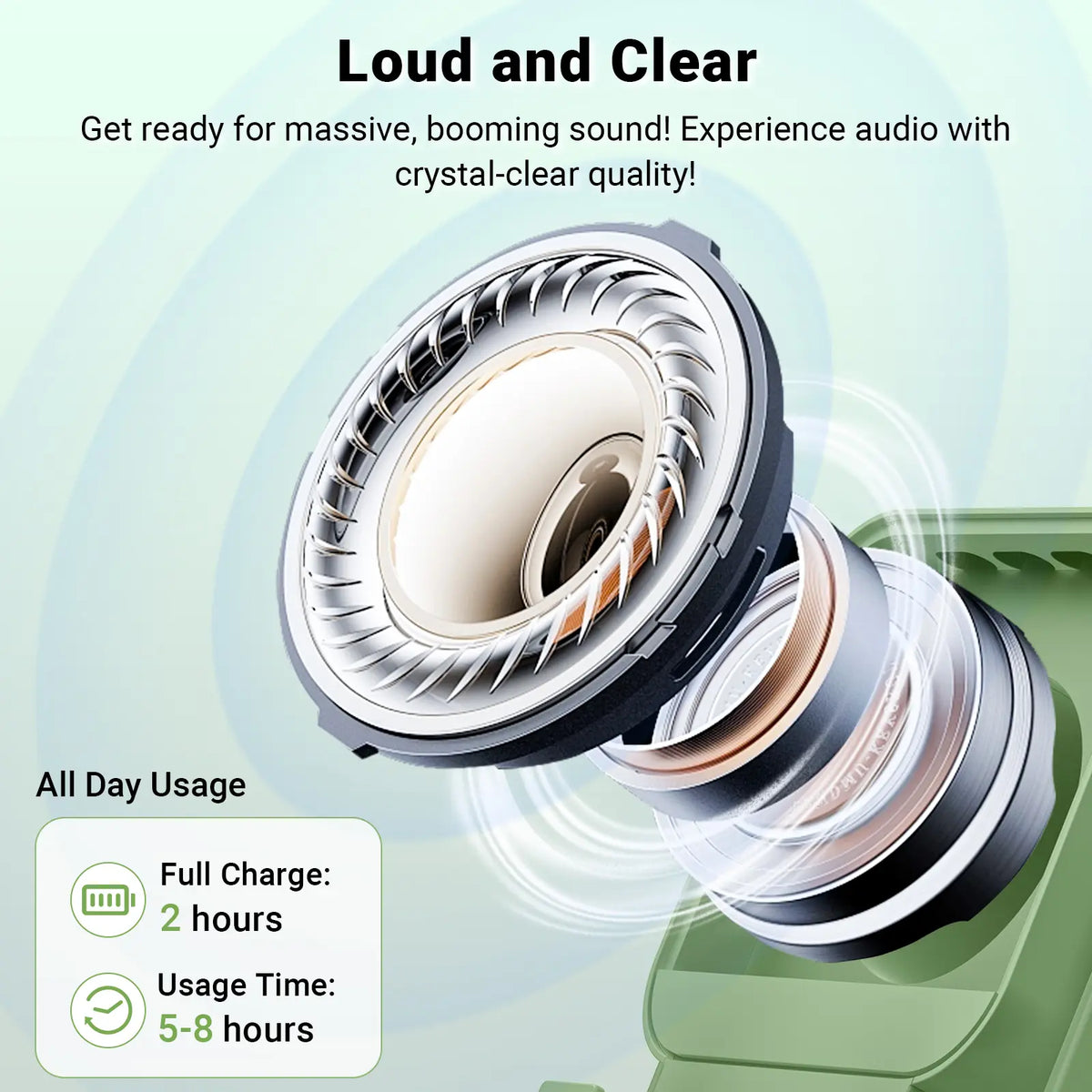 5-in-1 Wireless Speaker & Charging Stand