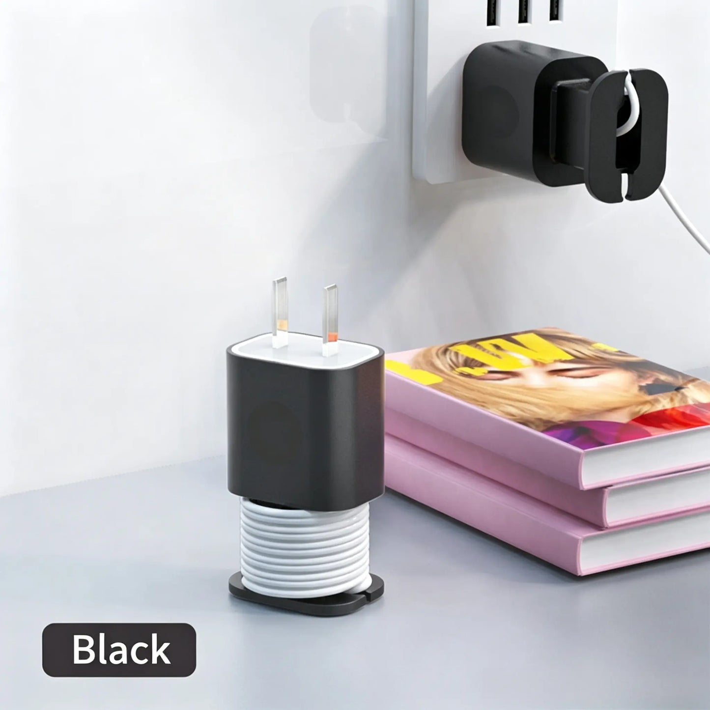 🔥2-in-1 Silicone Charger Protector with Cord Wrap for 18W/20W Adapters