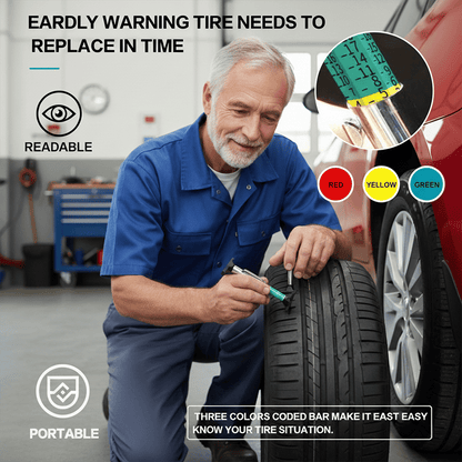 🚗Car Tire Tread Depth Gauge