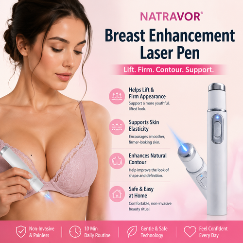 NATRAVOR® Breast Enhancement Laser Pen – Lift, Firm & Contour Support